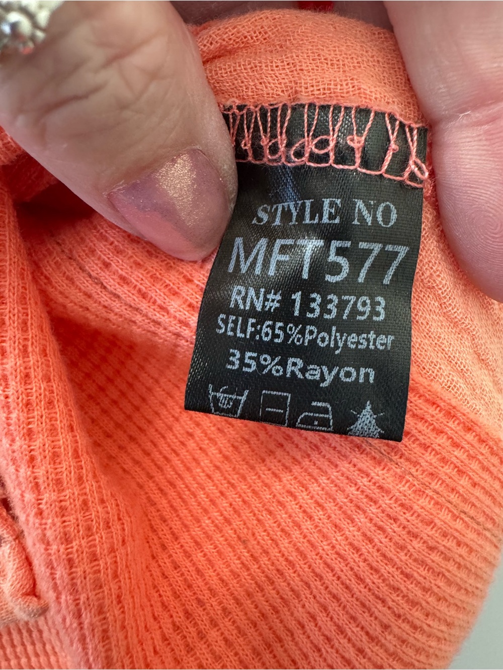 POL Coral Button-Front Shacket - Picture 4 of 5